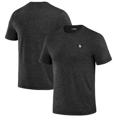 T-shirt noir à quatre points pour homme J. Palmer des Minnesota Vikings