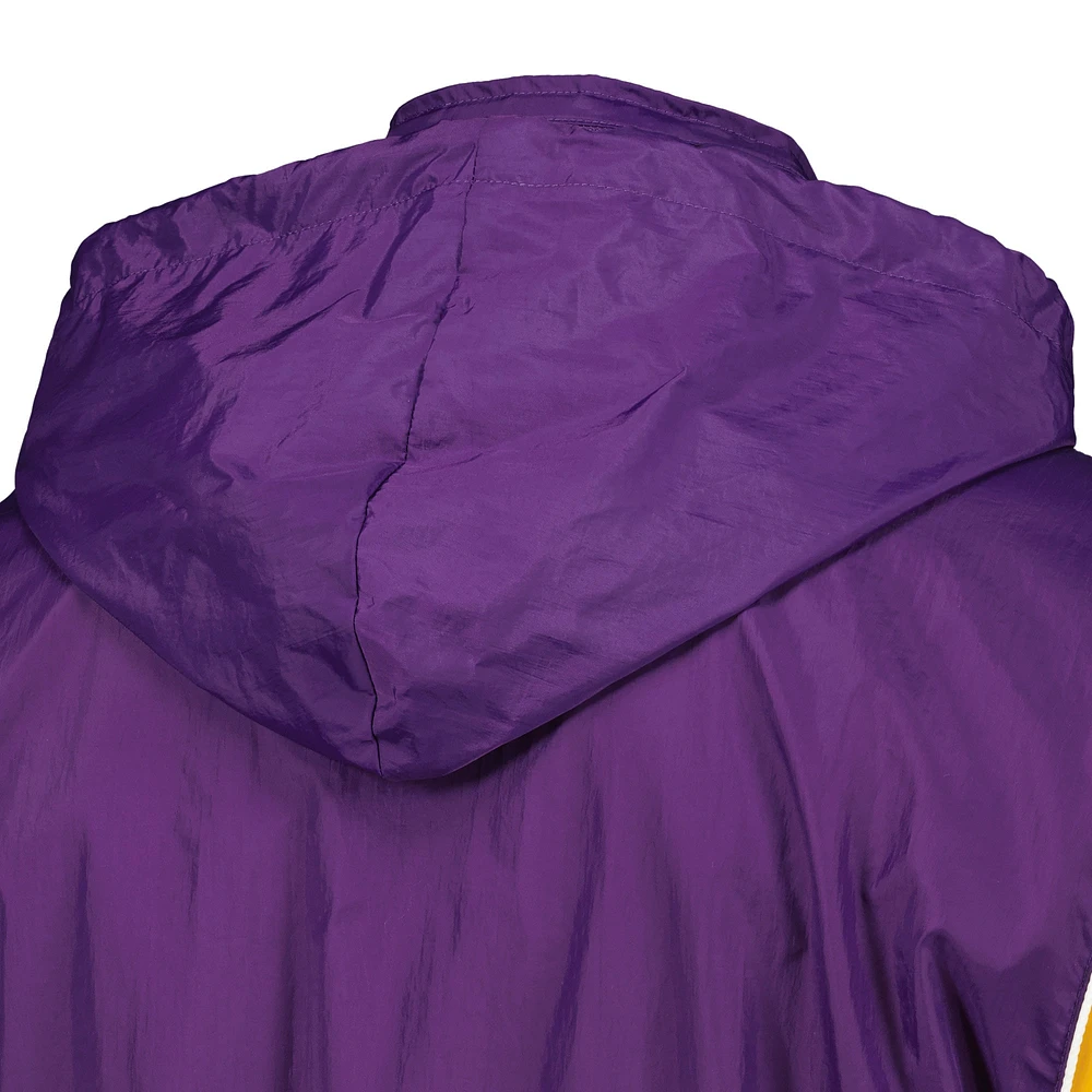 Men's Mitchell & Ness  Purple Minnesota Vikings 1992 Sideline Full-Zip Jacket