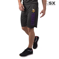 Men's MSX by Michael Strahan Black Minnesota Vikings Training Shorts