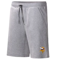 Men's MSX by Michael Strahan Heather Gray Minnesota Vikings Trainer Shorts
