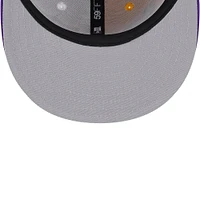 Men's New Era Gold/Purple Minnesota Vikings 2023 Sideline 59FIFTY Fitted Hat