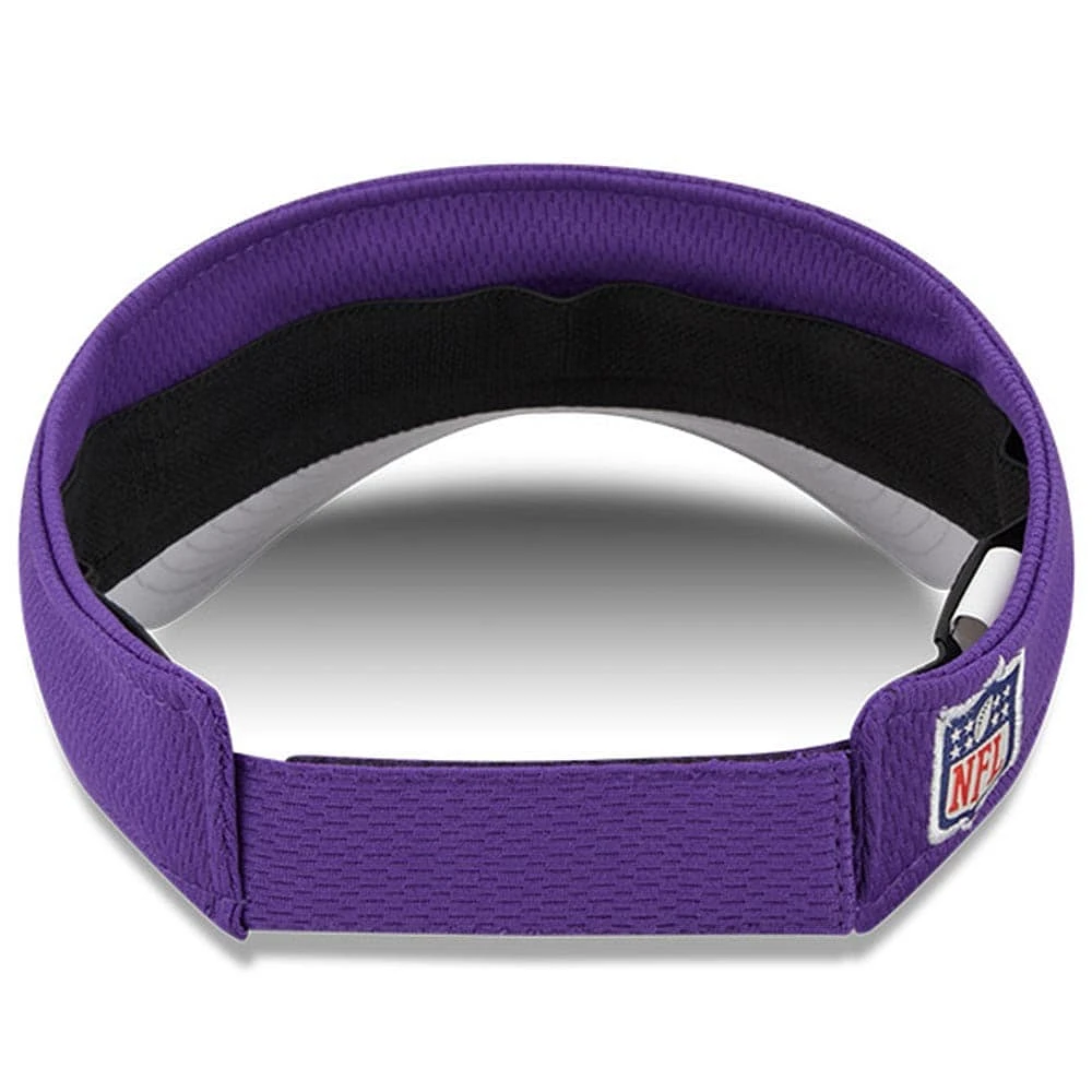 Men's New Era Purple Minnesota Vikings 2023 NFL Training Camp Adjustable Visor