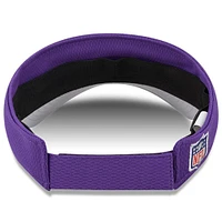 Men's New Era Purple Minnesota Vikings 2023 NFL Training Camp Adjustable Visor