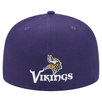 Men's New Era Purple Minnesota Vikings Ransom 59FIFTY Fitted Hat