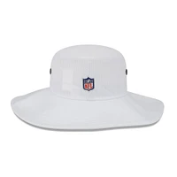 Men's New Era White Minnesota Vikings 2023 NFL Training Camp Panama Bucket Hat