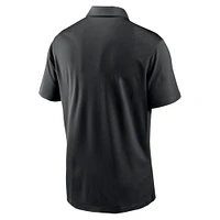 Men's Nike Black Minnesota Vikings Franchise Logo Performance Polo