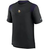 Men's Nike Black Minnesota Vikings Sideline Player UV Performance T-Shirt