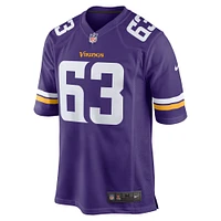 Men's Nike Coy Cronk  Purple Minnesota Vikings Team Game Jersey