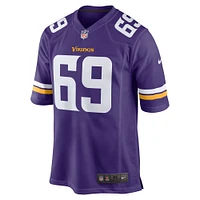 Men's Nike Dan Feeney  Purple Minnesota Vikings Team Game Jersey
