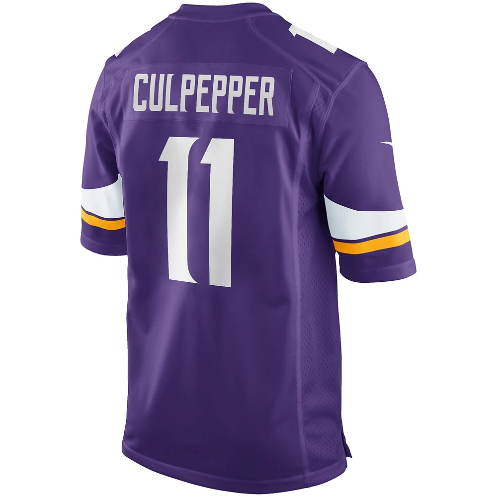 Men's Nike Daunte Culpepper Purple Minnesota Vikings Game Retired Player Jersey