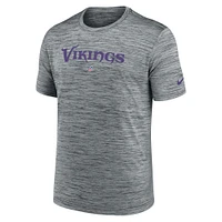 Men's Nike Gray Minnesota Vikings Velocity Performance T-Shirt