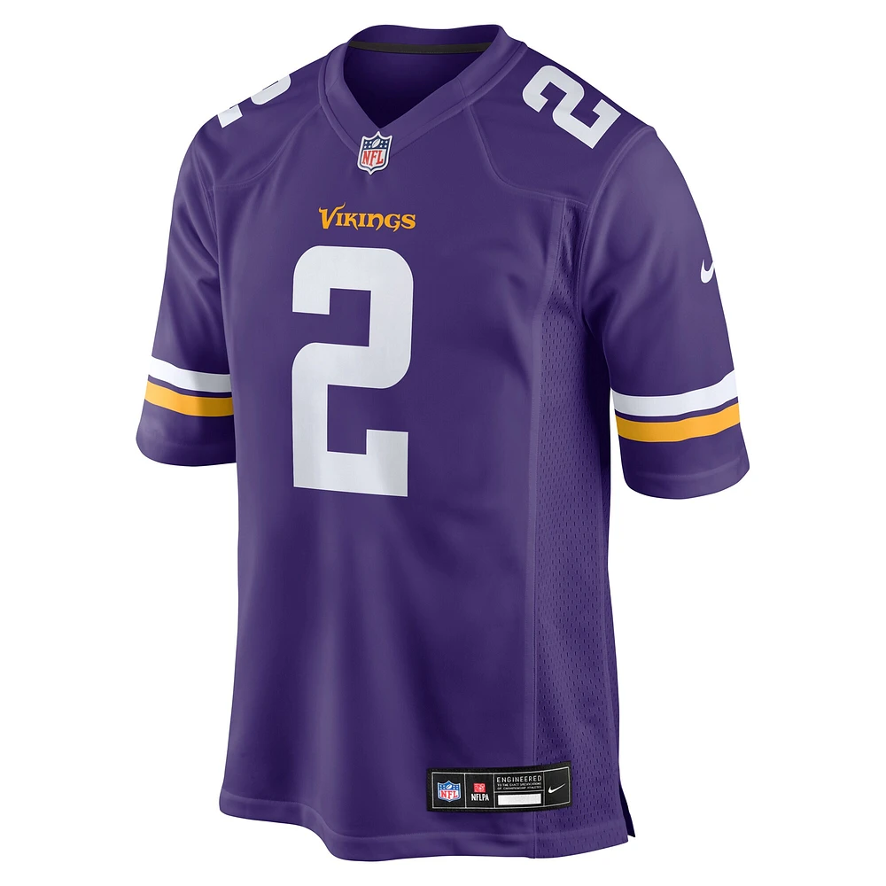 Men's Nike Isaiah Rodgers  Purple Minnesota Vikings Team Game Jersey