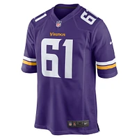 Men's Nike Jalen Redmond  Purple Minnesota Vikings Game Jersey