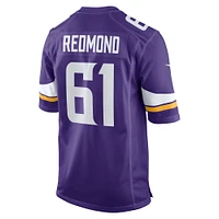 Men's Nike Jalen Redmond  Purple Minnesota Vikings Game Jersey