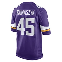Men's Nike Jordan Kunaszyk  Purple Minnesota Vikings Game Jersey