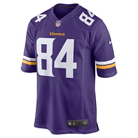 Men's Nike Josh Oliver Purple Minnesota Vikings Game Player Jersey