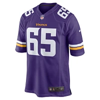 Men's Nike Michael Jurgens  Purple Minnesota Vikings Game Jersey