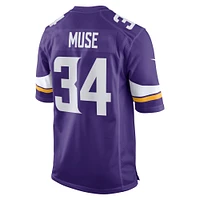 Men's Nike Nick Muse Purple Minnesota Vikings Home Game Player Jersey