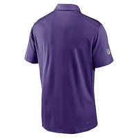 Men's Nike Purple Minnesota Vikings 2024 Sideline Victory Performance Polo