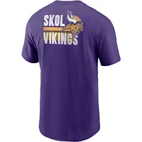 Men's Nike Purple Minnesota Vikings Blitz Essential T-Shirt