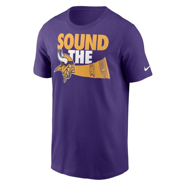 T-shirt essentiel local Nike Minnesota Vikings pour homme, violet
