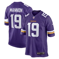 Men's Nike Sean Mannion  Purple Minnesota Vikings Game Jersey