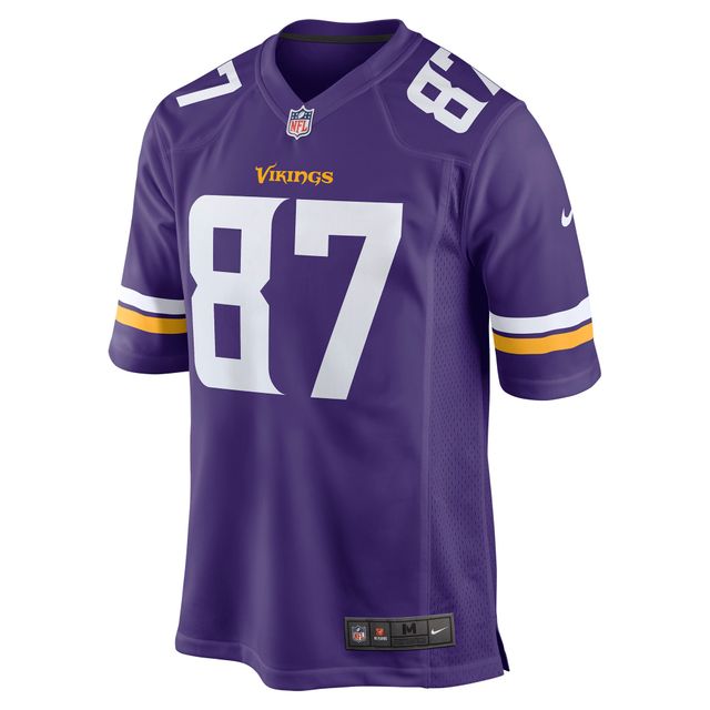 Nike T.J. pour hommes Maillot de joueur jeu Hockenson violet Minnesota Vikings