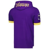 Men's Pro Standard Justin Jefferson Purple Minnesota Vikings Player Name & Number Hoodie T-Shirt