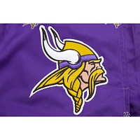 Men's Pro Standard  Purple Minnesota Vikings Allover Print Mini Logo Shorts