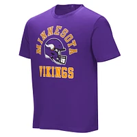 Men's  Purple Minnesota Vikings Field Goal Assisted T-Shirt