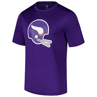 Men's Purple Minnesota Vikings Stadium Retro T-Shirt