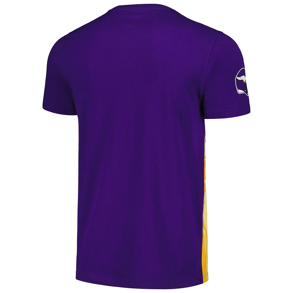 Men's Starter Purple/Gold Minnesota Vikings Finish Line Extreme Graphic T-Shirt