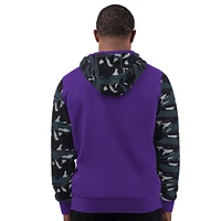 Men's Starter Purple Minnesota Vikings Thursday Night Gridiron Full-Zip Hoodie