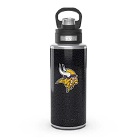 Tervis Vikings du Minnesota 32oz. Bouteille d'eau en cuir à large goulot