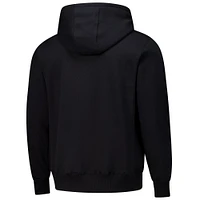 Unisex Dunbrooke  Black Minnesota Vikings Defender Quarter-Zip Hoodie