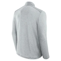 Unisex Fanatics Gray/Heather Gray Minnesota Vikings Front Office Tonal Full-Zip Jacket