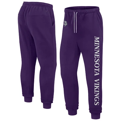 Pantalon de jogging unisexe en polaire Fanatics violet Minnesota Vikings Elements Phenom