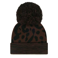Women's '47 Brown Minnesota Vikings Cacao Cuffed Knit Hat with Pom
