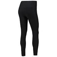 Women's Black Minnesota Vikings Leggings & Midi Bra Set