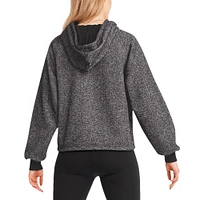 Women's DKNY Sport Black Minnesota Vikings Debbie Dolman Raglan Pullover Hoodie