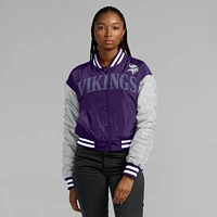 Women's Fanatics  Purple Minnesota Vikings Elements Wave Full-Snap Jacket