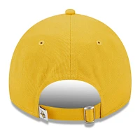 Women's New Era Gold Minnesota Vikings Main Core Classic 2.0 9TWENTY Adjustable Hat