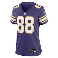 Women's Nike Alan Page Purple Minnesota Vikings Classic Retired Player Jersey