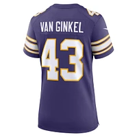 Women's Nike Andrew Van Ginkel Minnesota Vikings Alternate Game Jersey