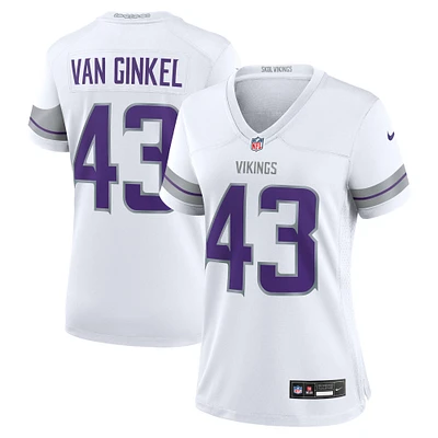 Women's Nike Andrew Van Ginkel  White Minnesota Vikings Alternate Game Jersey