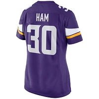 Women's Nike C.J. Ham Purple Minnesota Vikings Game Jersey