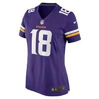 Women's Nike Justin Jefferson  Purple Minnesota Vikings Game Jersey