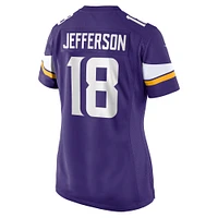 Women's Nike Justin Jefferson  Purple Minnesota Vikings Game Jersey