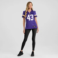 Women's Nike Luiji Vilain Purple Minnesota Vikings Game Player Jersey