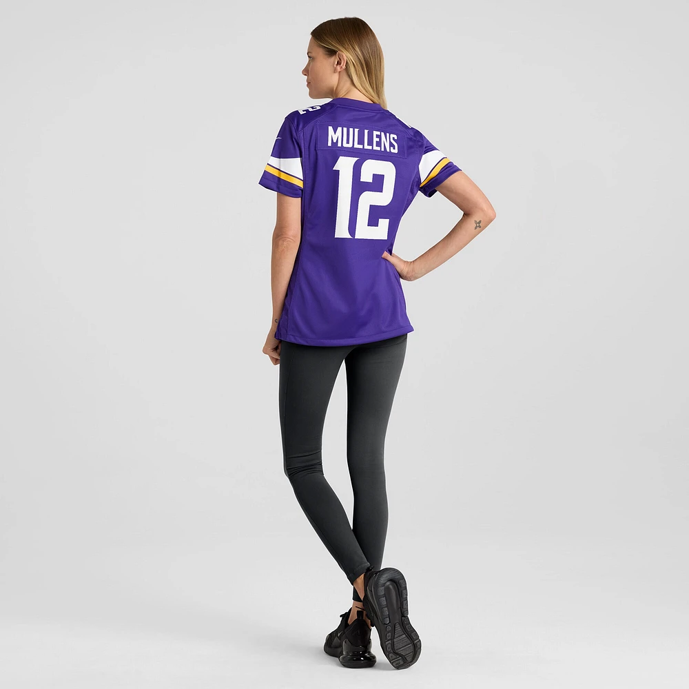 Women's Nike Nick Mullens Purple Minnesota Vikings Game Player Jersey